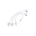 Medical Obstetric Table Latex Silicone Foley Balloon Catheter Two / Three Ways