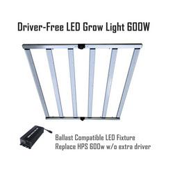 Wholesale 600w Agricultural Led Grow Lights Fixture Aluminum Energy Saving from china suppliers