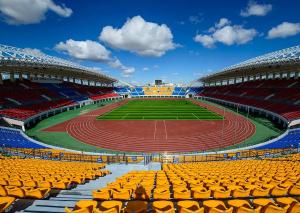 Wholesale Low Maintenance Outdoor Stadium Seating , Stadium Seating Systems For School from china suppliers