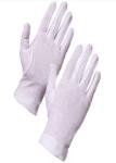 Sweat Absorbing Disposable Hand Gloves Rolled Rim Facillitate Easy Donning