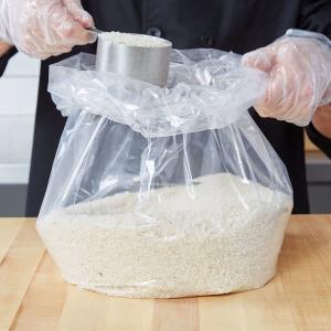 Wholesale Small LDPE Material Commercial Food Bags Clear Film 10&quot; X 8&quot; X 24&quot; Size from china suppliers