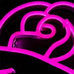 Indoor Outdoor Wedding Valentine Decoration Rgb Colorful Flex Led Custom Neon