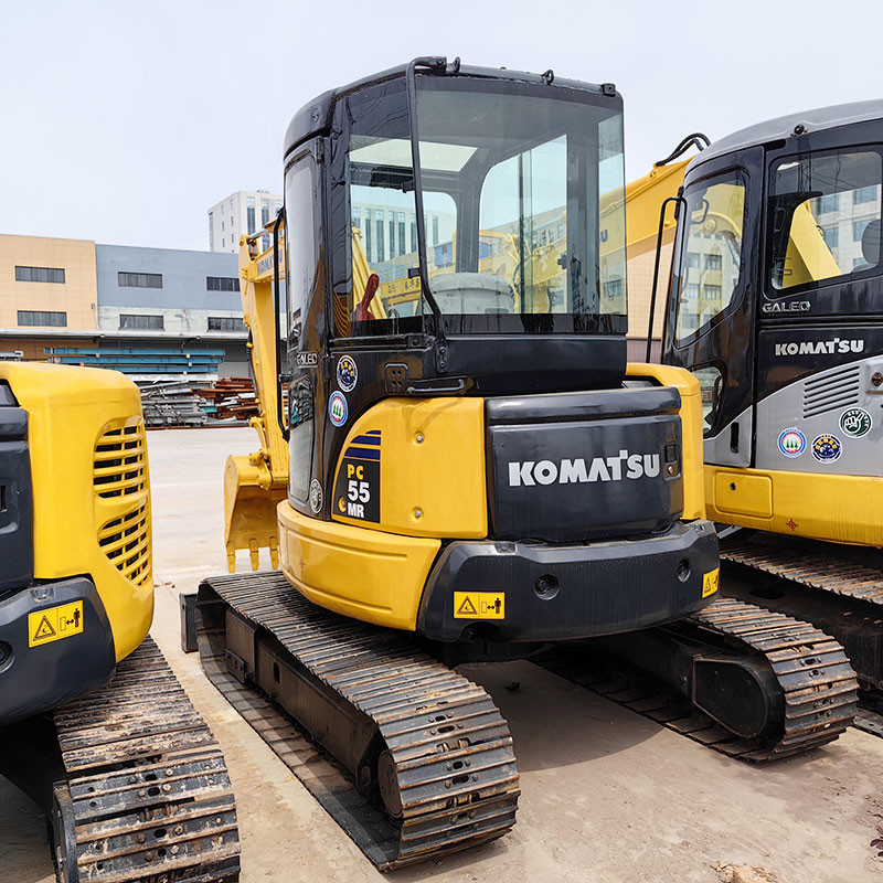 Japan Original 5ton Small Used Machinery Pc55 Komatsu Imported Mini Excavators