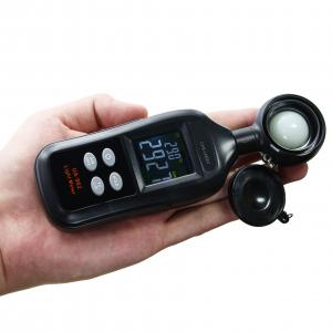 Wholesale Classic Digital Luxmeter , Foot Candle Light Meter High Accuracy from china suppliers
