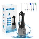 2500mAh Battery Powered Water Flosser for Travel , Large Tank Cordless Dental