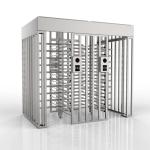 FHT Full Height Turnstile , Pedestrian Turnstile Access Control For Airports