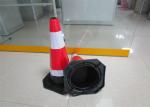 Flexible 700mm Height 24inch Rubber Traffic Cone