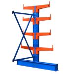 Double Faced Middle Heavy Duty Cantilever Shelving System Long Material