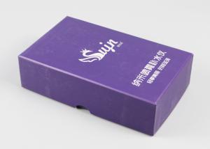 Wholesale Jewelry Packing Pretty Silver Stamping Small Product Boxes Full Color Printing from china suppliers
