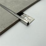 Pvc Round Straight Edge Tile Trim And Marbles Decorative White Color