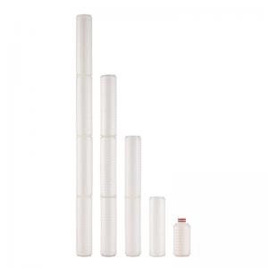 China Video Technical Support 5 inch 0.22 Micron Pleated Filter Cartridge for Sterile Apls on sale