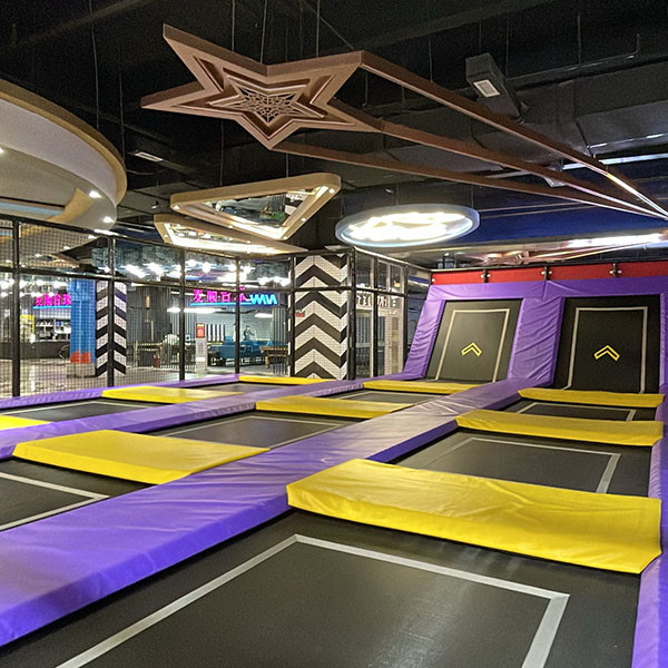 Kids Playground Equipment Children's Trampoline For Safe Outdoor Toys In Commercial Indoor Play Structures