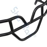 Front Black Powder Coat Steel Brush Guard for EZGO TXT 1994-2013 Golf Carts