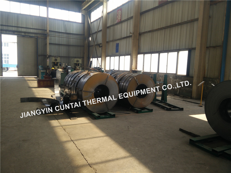 Square H / Double H Boiler Fin Tube , Longitudinal Heat Exchanger Finned Tubes