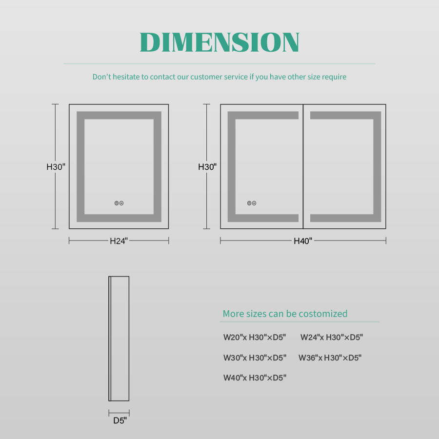 Grey Aluminium Wall Mounted Vanity with Modern Design Style and DTC Soft Close Accessories
