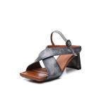 S257 New fashion temperament women's heel shoes wild pointed sexy cool
