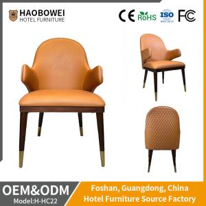 Wholesale Luxury Back PU Leather Hotel Dining Chair Furniture Restaurant ODM from china suppliers