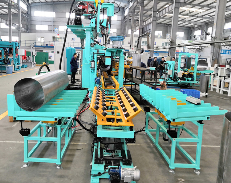 Stainless Steel Water Tank Welding Machine Max 500A Automatic Longitudinal Welder Equipment