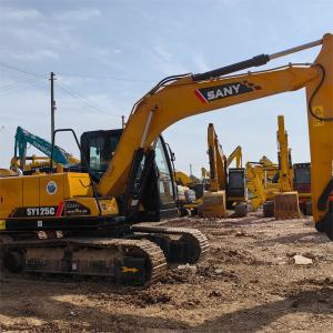 Wholesale Hydraulic Used Sany Excavators Sy125 Mining Excavator 75KW from china suppliers
