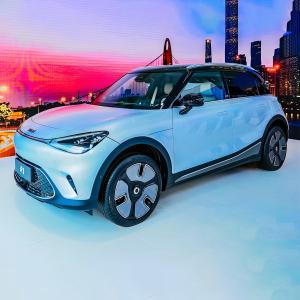 Wholesale 66 Kwh Battery Capacity Energy Vehicle CLTC 535Km Smart Car 2022 Beautiful Design EV Car Elf 1 Pure SUV with Left Steering from china suppliers