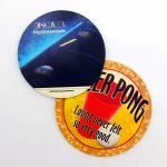 Eco Friendly Paper Promotional Drink Coasters Custom Shaped High Temperature