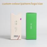 Paper Tuck Top Green Tea Packaging Box , Auto Lock Bottom Boxes CMYK 4 Color