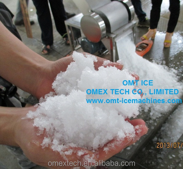 7.5KW Input Ice Block Crusher Machine Anti Corrosion Easy Cleaning And Maintenance
