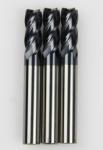 4 Flute HRC50/55/65 Solid Carbide Corner Radius End Mills For CNC / Engraving