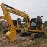 Strong Durability PC120-8 Komatsu Digger 12 Ton Used Excavator Machine