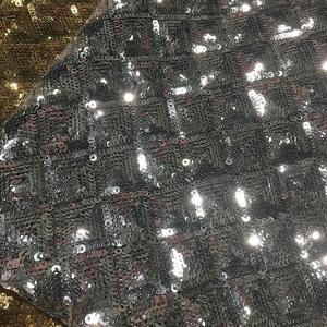 Wholesale Multi Color Mermaid Sequin Fabric Embossed Spangle Printed Soft Knitted from china suppliers