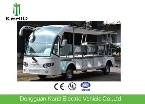 Wholesale White 14 Seats Tourist Resort Car Battery Used Electric Sightseeing Car With Sunshade from china suppliers