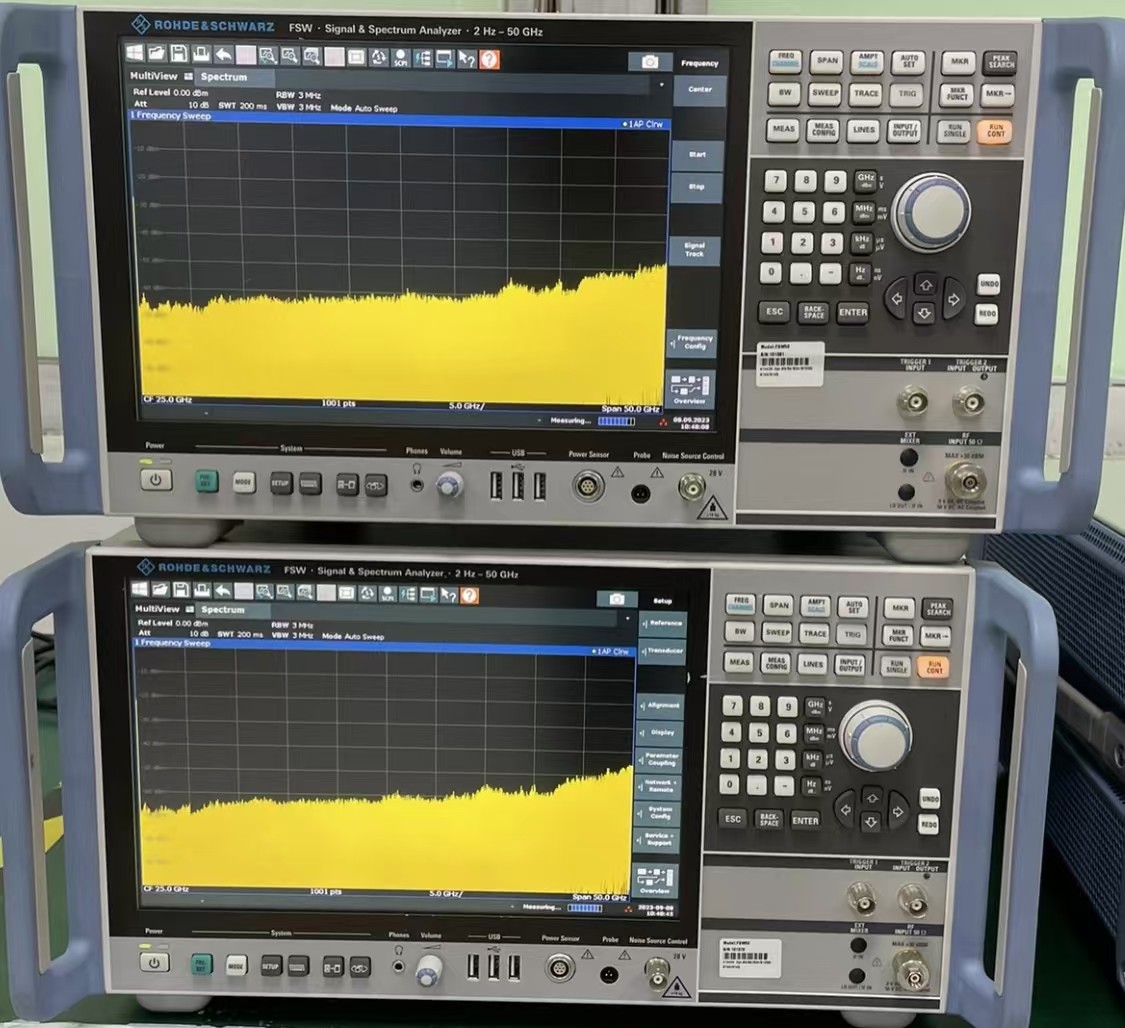 Rohde and Schwarz FSW50 Signal and Spectrum Analyzer 2 Hz to 50 GHz Calibrated
