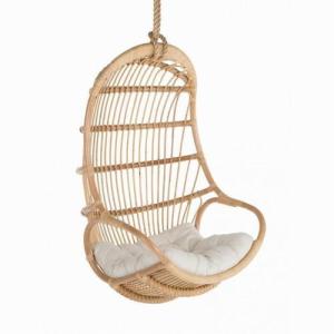 Wholesale 360mm Height 200mm Width Rattan Hanging Egg Chair , Egg Doll Chair steel frame from china suppliers
