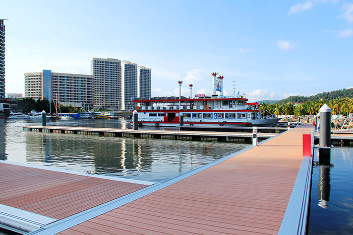 Aluminum Alloy 6061 T6 Structure Floating Marina Pontoon for Stable Pier Construction