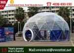 Luxury Wedding Geodesic Dome Tent UV Resistant Outside With Clear Roof