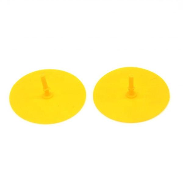 Round 25.5mm Dia Custom Made Silicone Rubber Mini Non-Return Mask Intake