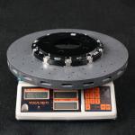Heur Long Fiber Carbon Ceramic Disc For Honda CR-V Upgrade 370*30mm Front Set