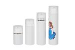 30 50 75 100 120 150 200ml White Airless Pump Bottles Bulk