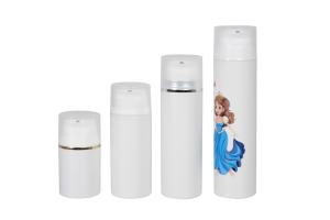 Wholesale 30 50 75 100 120 150 200ml White Airless Pump Bottles Bulk from china suppliers