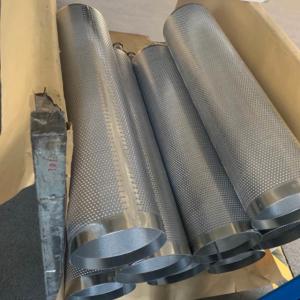 Wholesale 300um Suction Self Cleaning Strainers 30mpa Sintered Metal Filter Elements from china suppliers