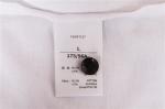 white Short Sleeves Mens Button Up T Shirt 100% Cotton