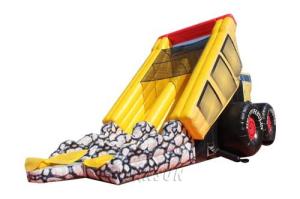 Wholesale PVC Material Children'S Inflatable Slides Heavy Dump Truck Shape With Repair Kits from china suppliers