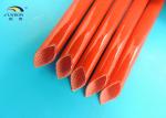 Eco-friendly Rubber Silicone Fiberglass Sleeves Multi Color for Customized 0.5mm