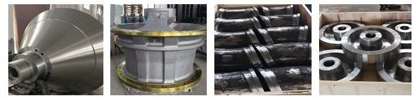 Steel pipe castings used for different industries by low alloy steel material