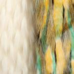 160cm 30-55mm JACQUARD Faux Fur Fabric for Garments 500meters Plush Printed 100%