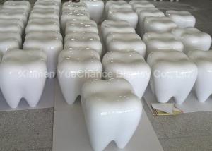 Wholesale Custom Teeth Shape Fiberglass Furniture White Color Fiberglass Stool Nice Appearance from china suppliers
