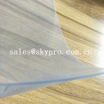 Flexible Super Clear Customized 1mm Thickness Non Toxic Double Film Rigid PVC