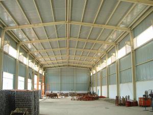 China Clear Span Steel Structure Warehouse Light Steel Frame Construction Warehouse on sale