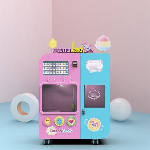 Wholesale Intelligent Flower Candy Floss Vending Machine Pink Blue 240V from china suppliers