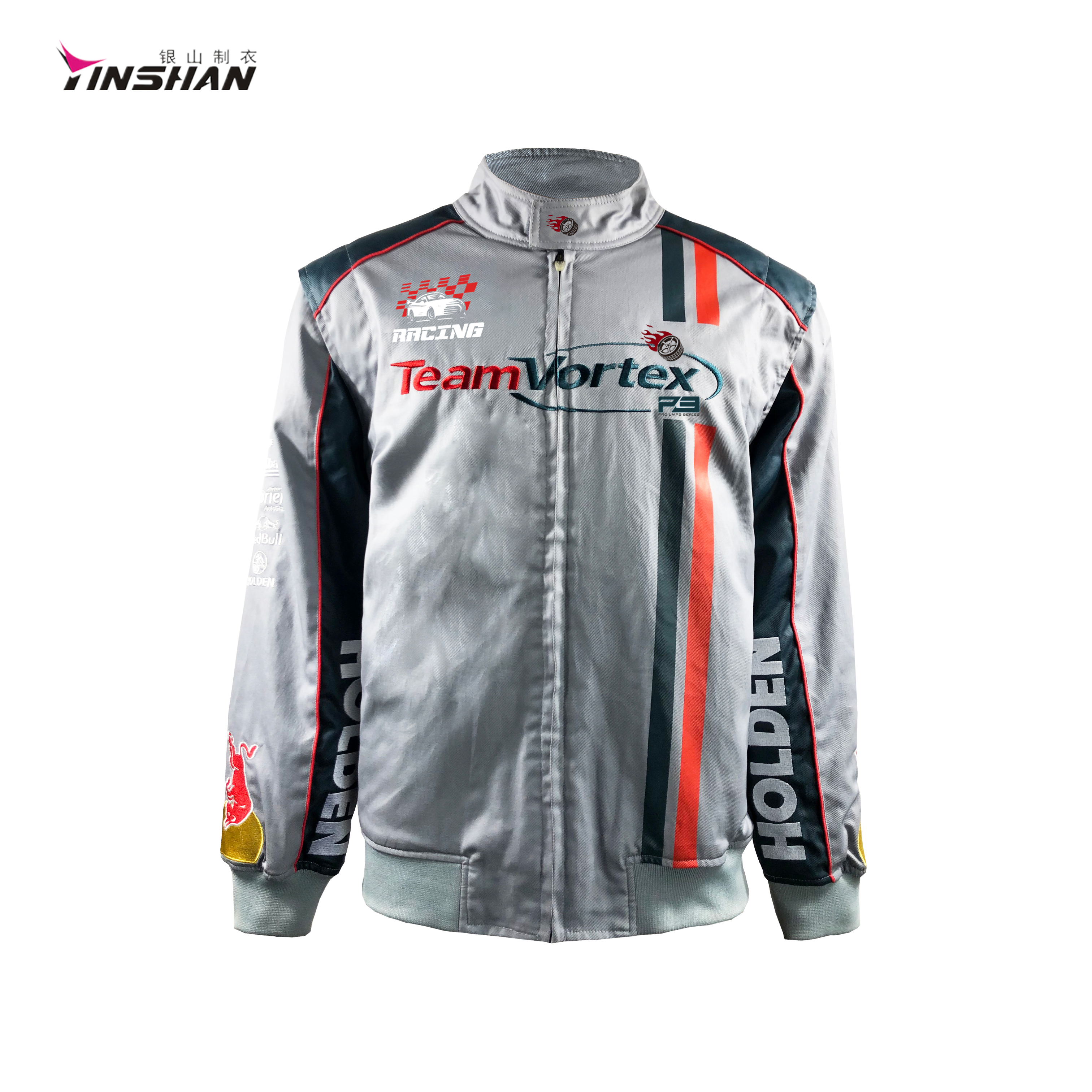 Customized Warm Logo Men's Sports Racing Jacket for Motorcycle Auto Racing Enthusiasts